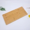Bohemian wavy pattern solid wood tray, simple bamboo wavy tableware plate for home use, afternoon tea dessert bread board Specification image
